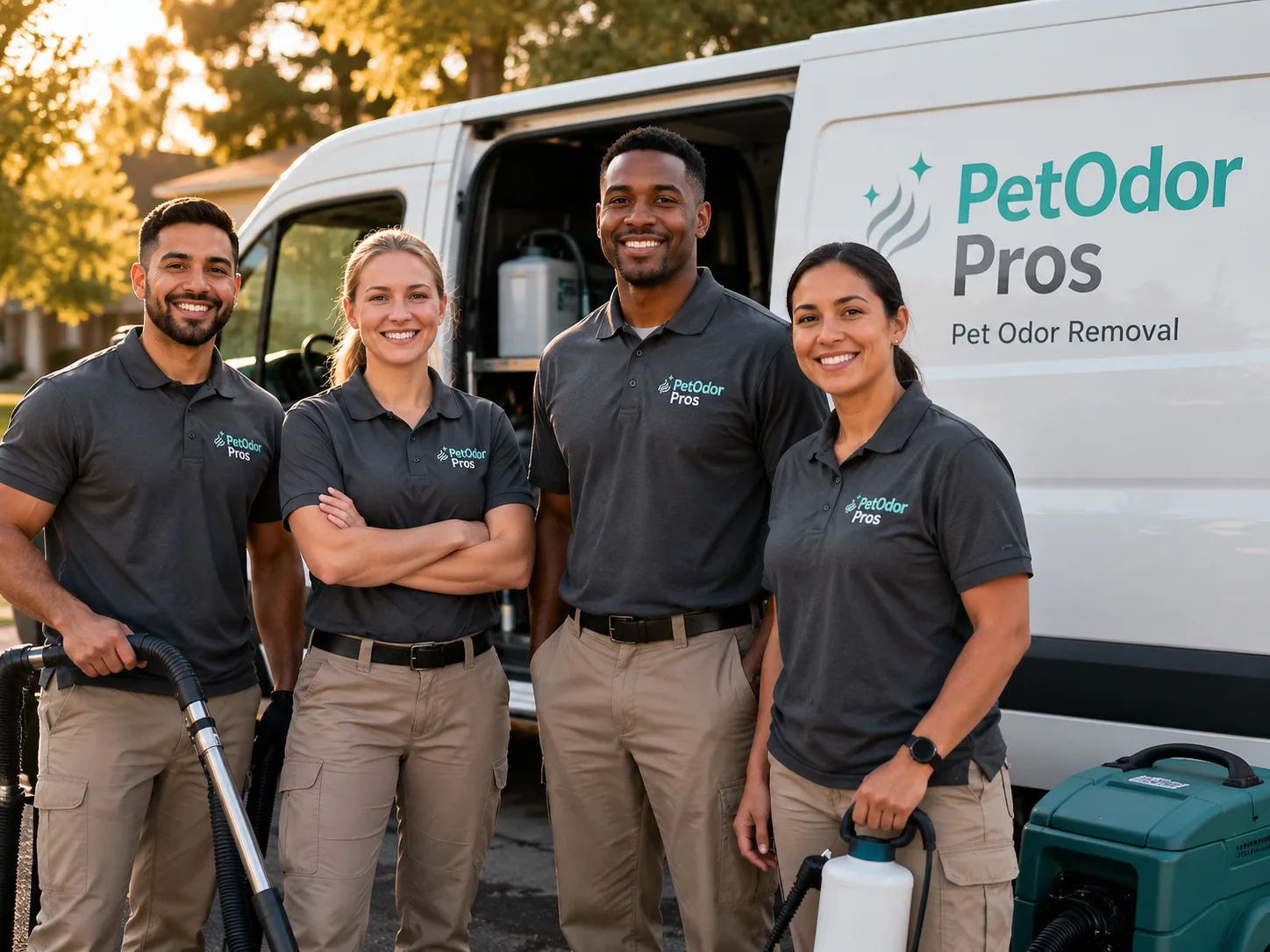 Pet Odor Removal team serving Newton Center, MA